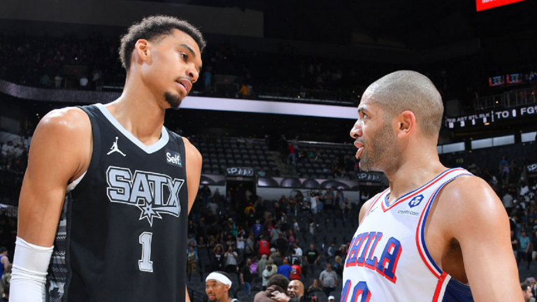 Вембі та Ніко / Фото: НБА Вембі та Ніко / Фото: НБА