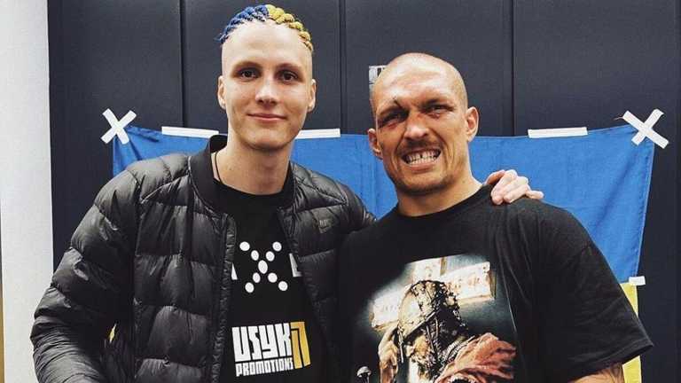 Даніель Лапін та Олександр Усик / Фото instagram.com/daniel.lapin Даніель Лапін та Олександр Усик / Фото instagram.com/daniel.lapin