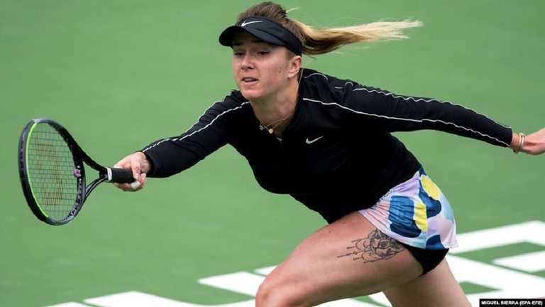 Еліна Світоліна / Фото EFE Еліна Світоліна / Фото EFE