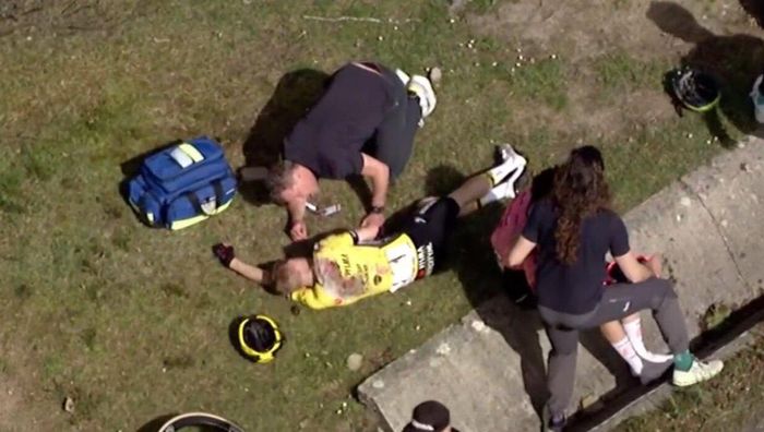 Зірковий велогонщик отримав невтішний вердикт лікарів після жорсткого падіння на етапі Туру Країни Басків
