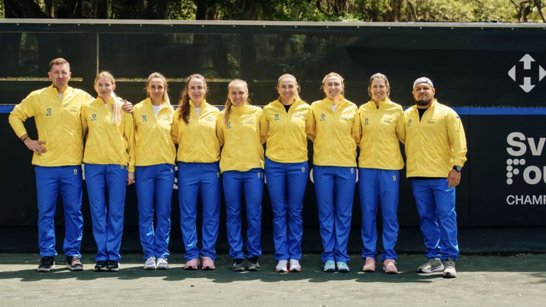 Збірна України з тенісу / Фото Фонд Еліни Світоліної