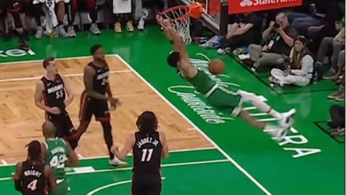 Бостон поступився Оклахомі / Скріншот з трансляції