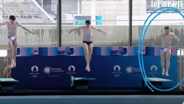 Халепа дня: віце-чемпіон світу зі стрибків у воду гепнувся об дошку на очах у Макрона – відео