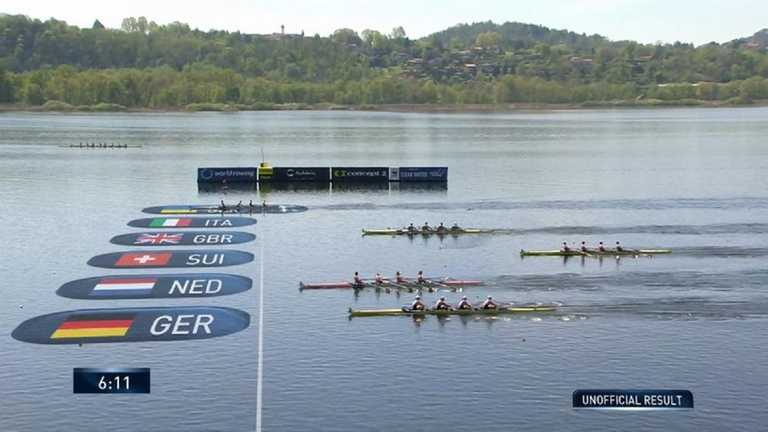 Золотий фініш українок / Скріншот з трансляції Золотий фініш українок / Скріншот з трансляції