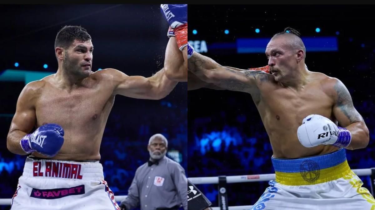 Хргович и Усик / фото из открытых источников