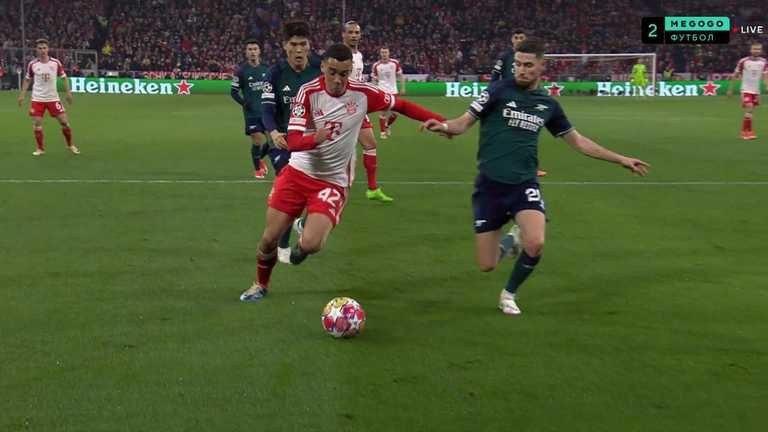 Баварія - Арсенал / скріншот трансляції Баварія - Арсенал / скріншот трансляції