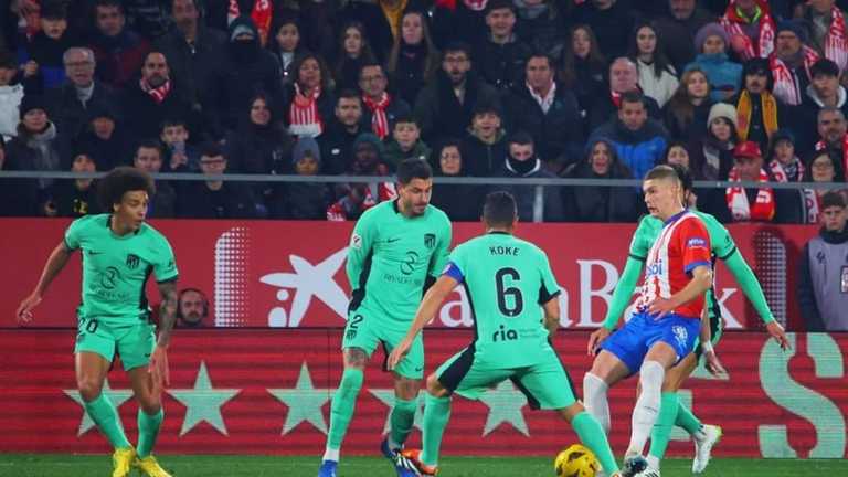 Артем Довбик в матчі проти Атлетіко / Фото офіційний сайт Ла Ліги Артем Довбик в матчі проти Атлетіко / Фото офіційний сайт Ла Ліги