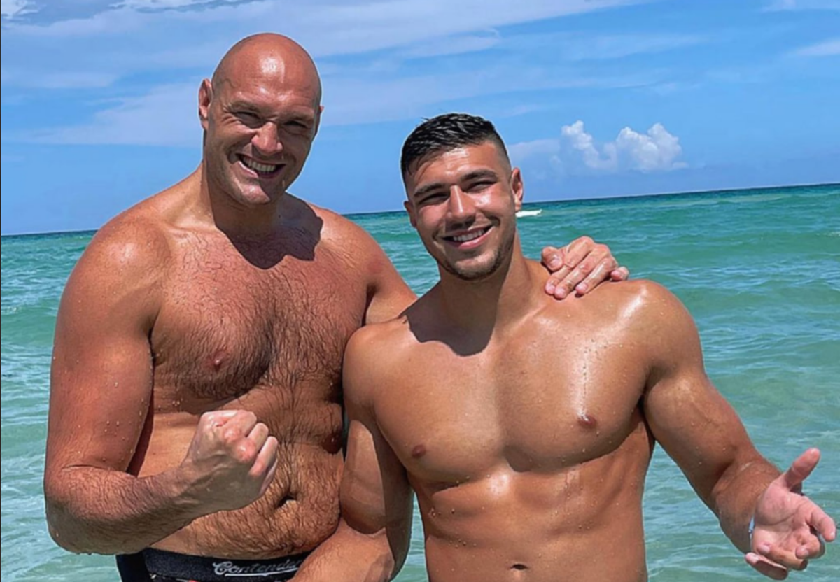 Тайсон і Томмі Ф'юрі / Фото instagram.com/tommyfury