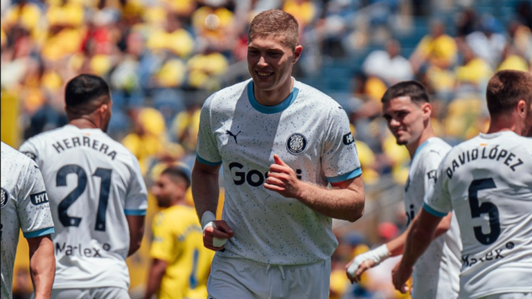 Артем Довбик / Фото ФК Жирона Артем Довбик / Фото ФК Жирона