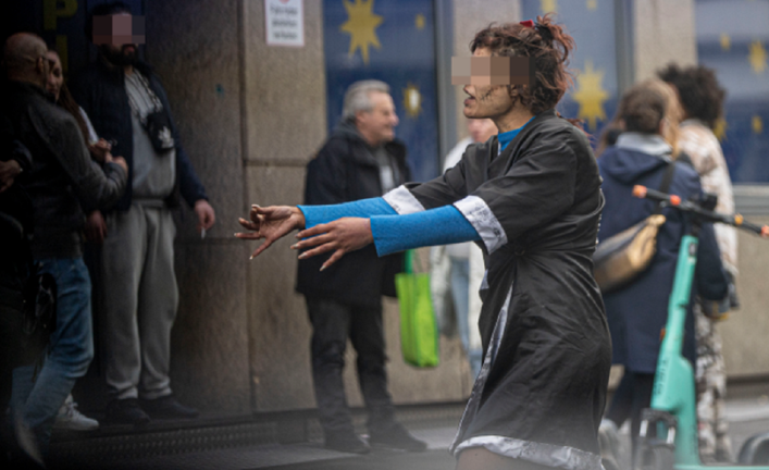 "Зомби" района Банхофсфиртель / Фото: Dan Charity "Зомби" района Банхофсфиртель / Фото: Dan Charity