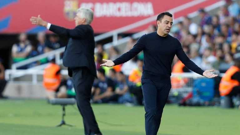 Анчелотті і Хаві / Фото EFE Анчелотті і Хаві / Фото EFE