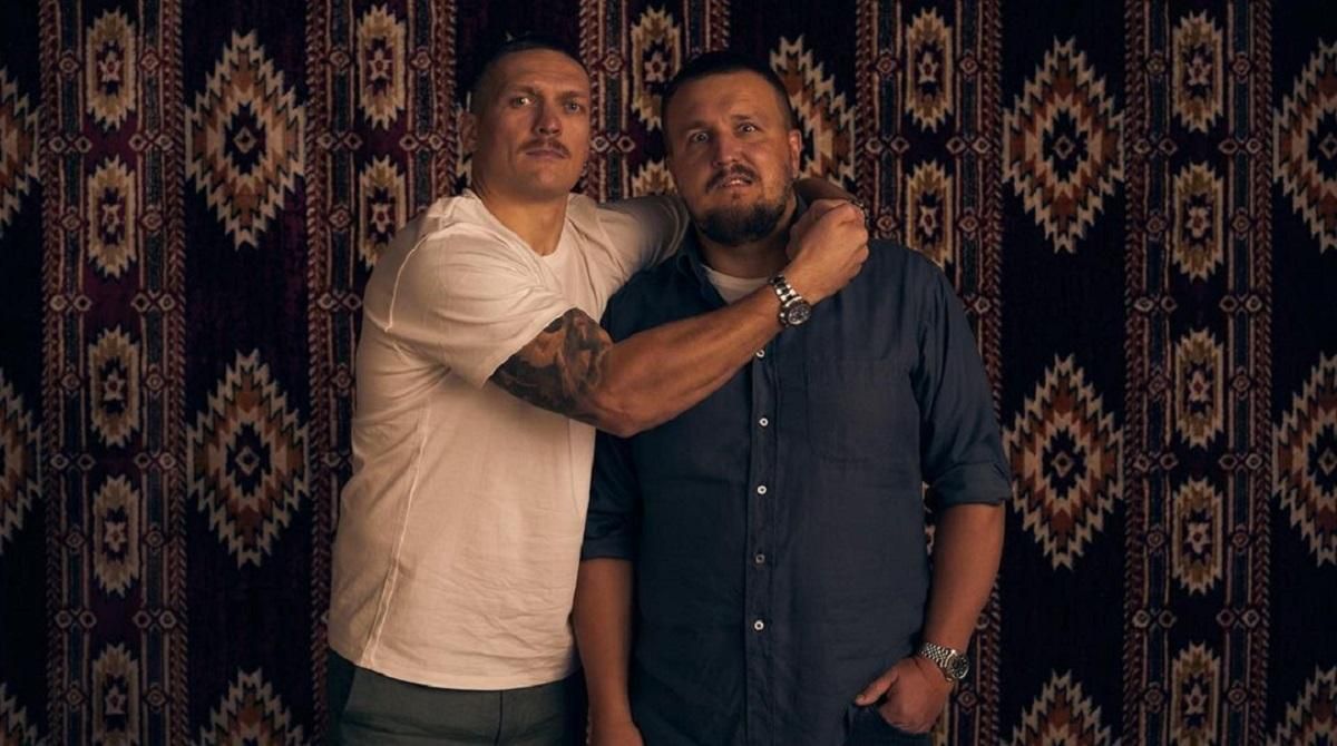 Олександр Усик і Олександр Красюк / Фото instagram.com/alex.krassyuk