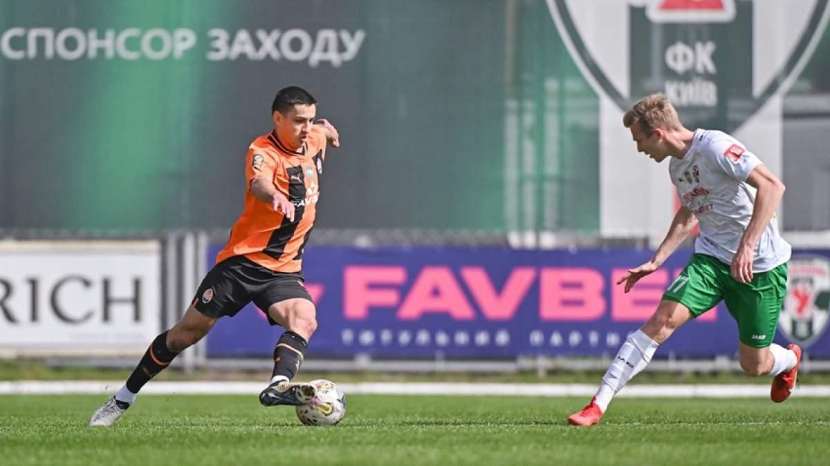 Марьян Швед в игре против Оболони / фото: ФК Шахтер