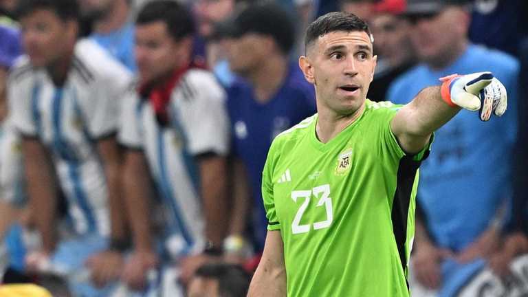 Еміліано Мартінес / Фото EFE Еміліано Мартінес / Фото EFE