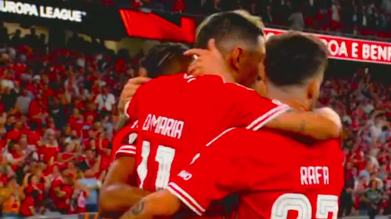 Бенфіка – Марсель / Скріншот з відео Бенфіка – Марсель / Скріншот з відео