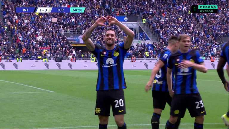 Інтер - Торіно / скріншот трансляції Інтер - Торіно / скріншот трансляції