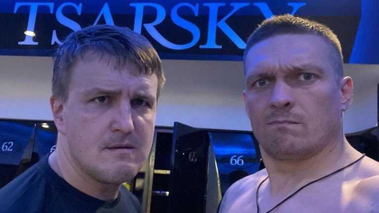 Красюк та Усик / фото instagram.com/alex.krassyuk Красюк та Усик / фото instagram.com/alex.krassyuk