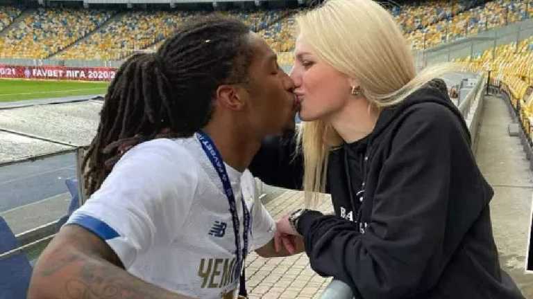 Жерсон Родрігес і Ольга Янчук / Фото з соцмереж Жерсон Родрігес і Ольга Янчук / Фото з соцмереж