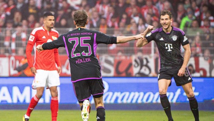 Бавария не оставила шансов Униону: дубль Мюллера и очередной гол Кейна
