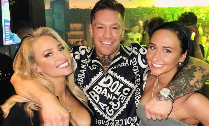 Эбани Бриджес (слева) и Конор Макгрегор / фото Instagram Эбани Бриджес (слева) и Конор Макгрегор / фото Instagram