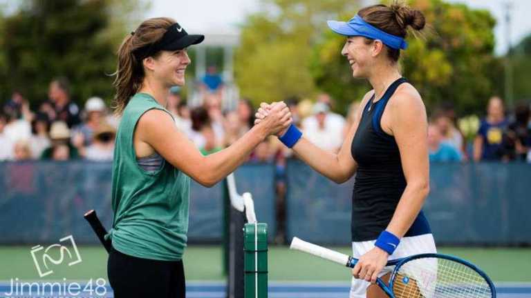 Світоліна та Бенчіч на тренуванні / Фото з відкритих джерел Світоліна та Бенчіч на тренуванні / Фото з відкритих джерел