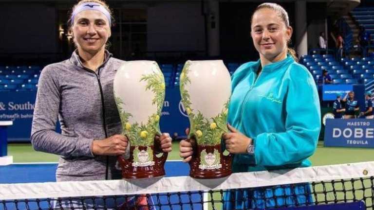 Людмила Кіченок та Олена Остапенко / Фото j48tennis.net Людмила Кіченок та Олена Остапенко / Фото j48tennis.net