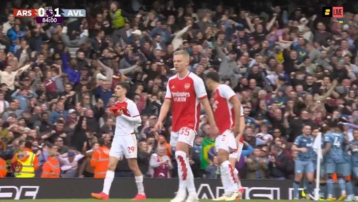 Драматическое поражение Зинченко и Ко в видеообзоре матча Арсенал – Астон Вилла – 0:2