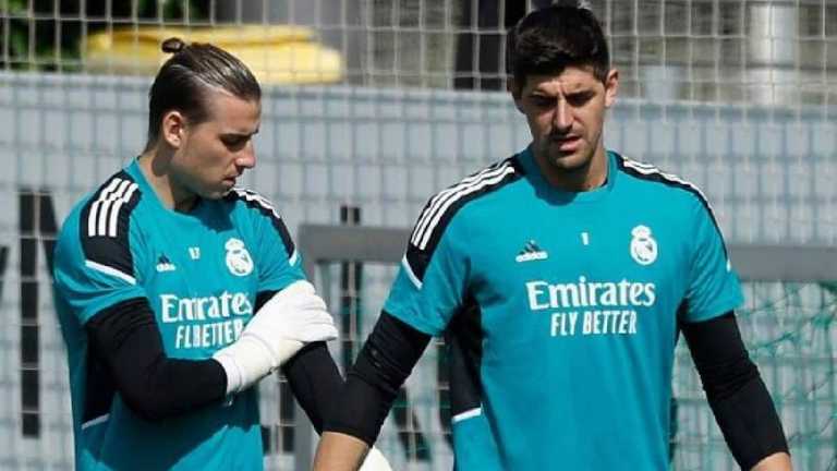 Андрій Лунін і Тібо Куртуа / ФК Реал Андрій Лунін і Тібо Куртуа / ФК Реал