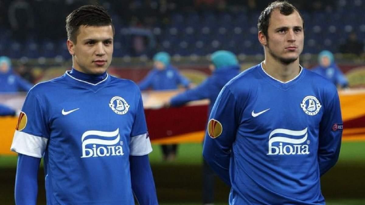Евгений Коноплянка и Роман Зозуля / ФК Днепр