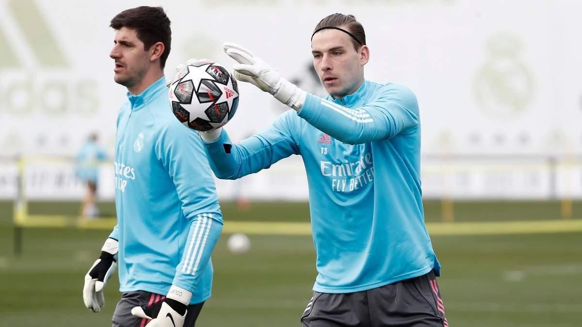 Тібо Куртуа і Андрій Лунін / Getty images