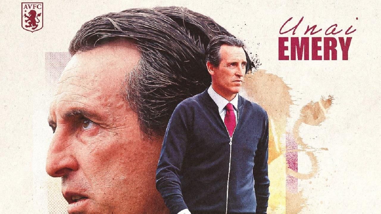 Унаї Емері  / Колаж Астон Вілли