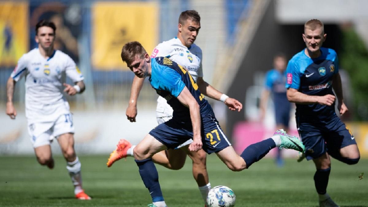 Динамо дожало СК Днепр-1 / Фото УПЛ