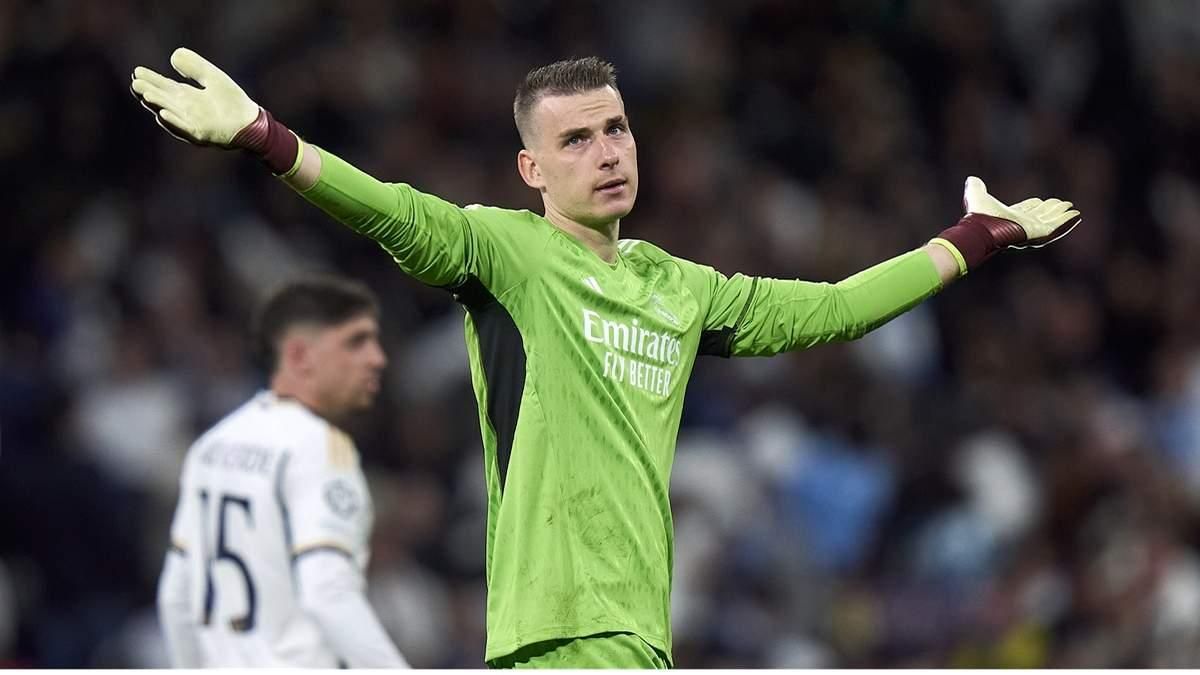 Андрій Лунін / Фото Getty images 