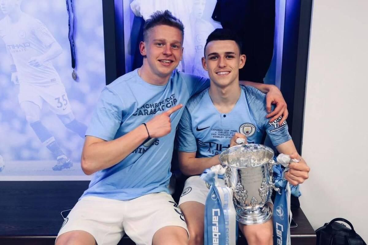 Зинченко и Фоден / Фото из Facebook