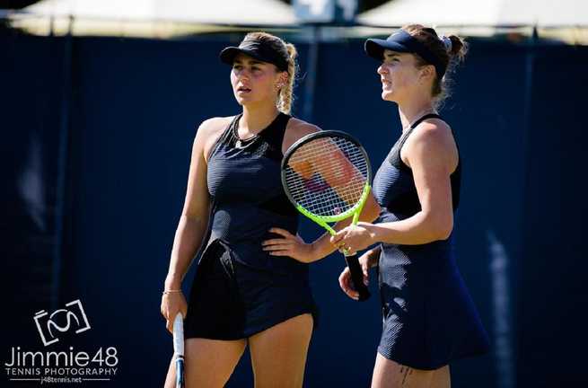 Еліна Світоліна та Марта Костюк / Фото: Jimmie48 Еліна Світоліна та Марта Костюк / Фото: Jimmie48