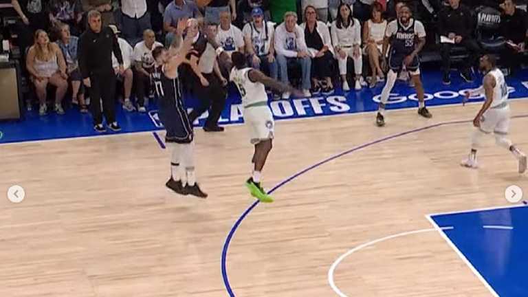 Даллас переміг Міннесоту / Скріншот з відео Даллас переміг Міннесоту / Скріншот з відео