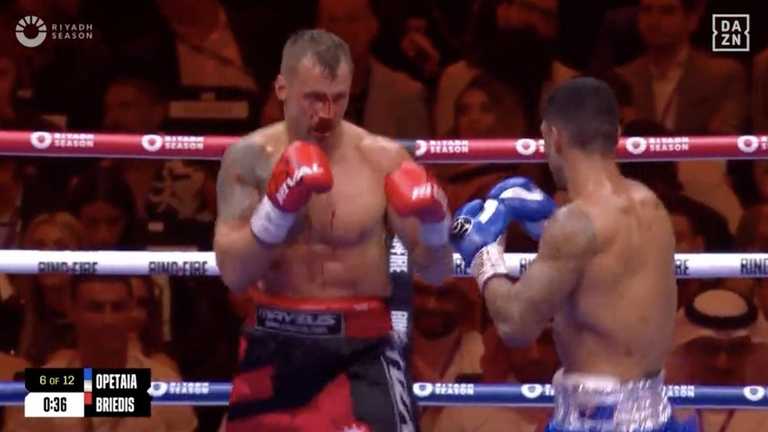 Джай Опетая – Майріс Брієдіс / Скриншот трансляції Джай Опетая – Майріс Брієдіс / Скриншот трансляції