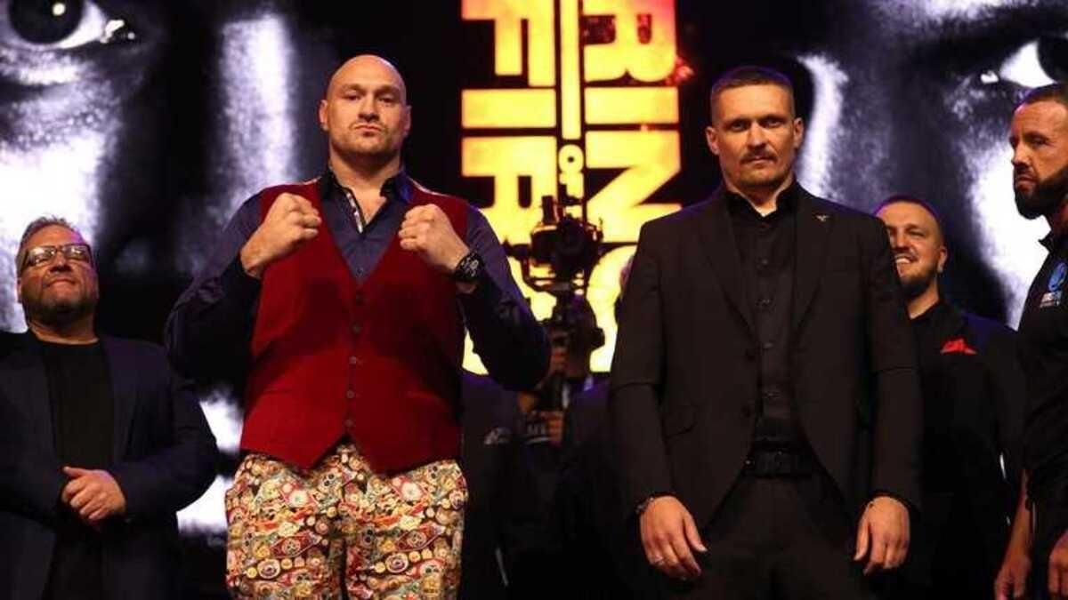 Усик – Фьюри / Фото Getty Images