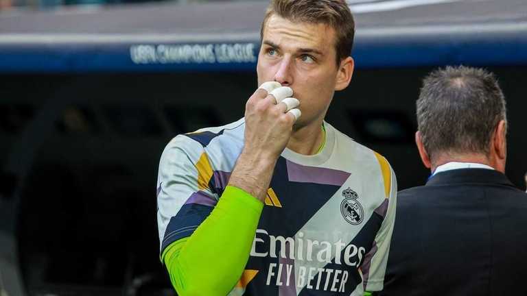 Андрій Лунін / Фото EFE Андрій Лунін / Фото EFE