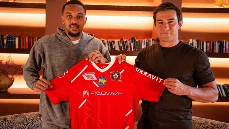 Натанаель Сантіні (ліворуч) / фото: ФК Кривбас Натанаель Сантіні (ліворуч) / фото: ФК Кривбас