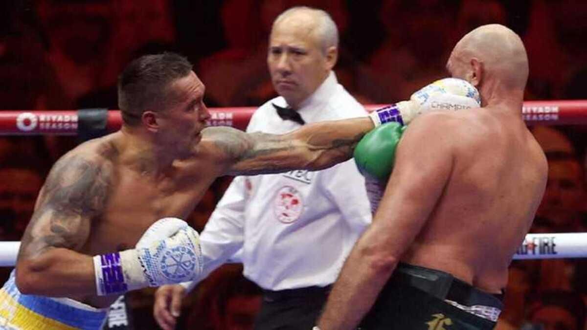 Усик – Ф'юрі / EFE