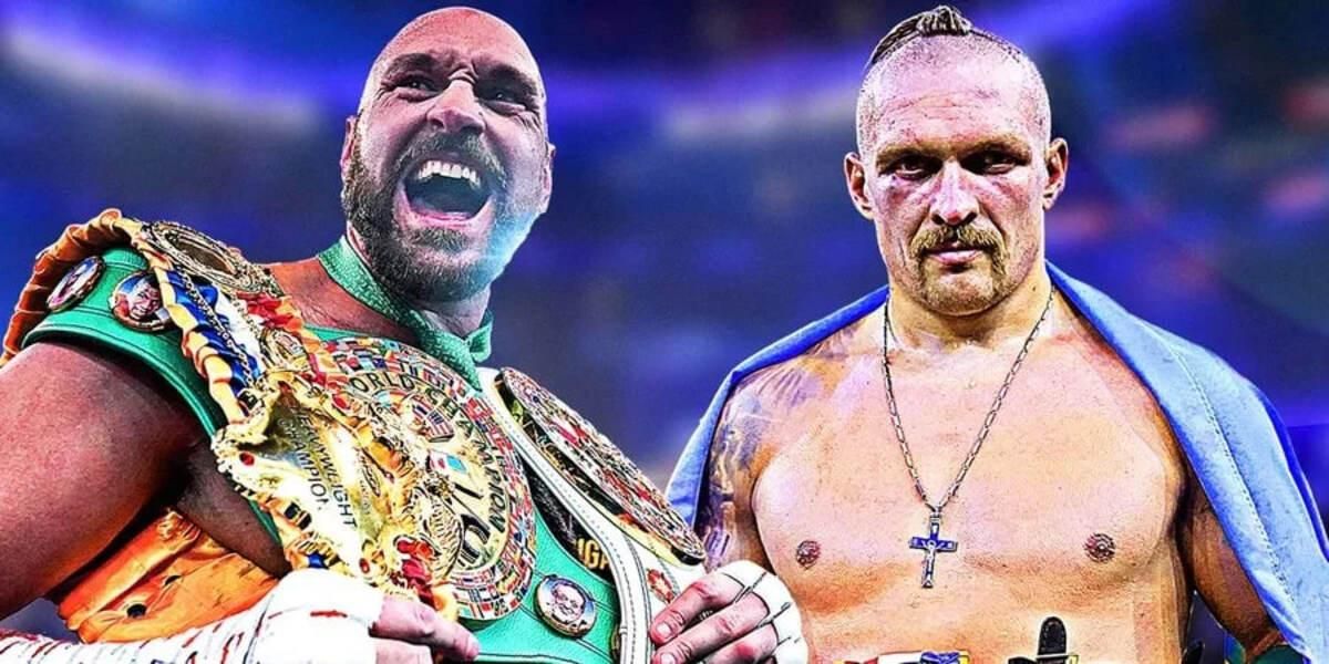 Усик и Фьюри / фото Sky Sports