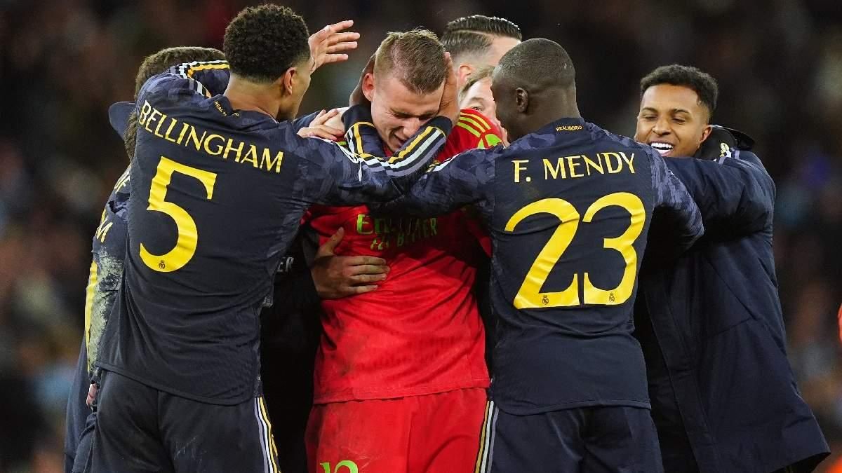 Андрій Лунін (в центрі) / Getty Images 