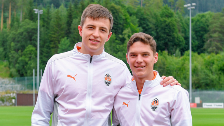 Анатолій Трубін і Георгій Судаков / Фото ФК Шахтар Анатолій Трубін і Георгій Судаков / Фото ФК Шахтар