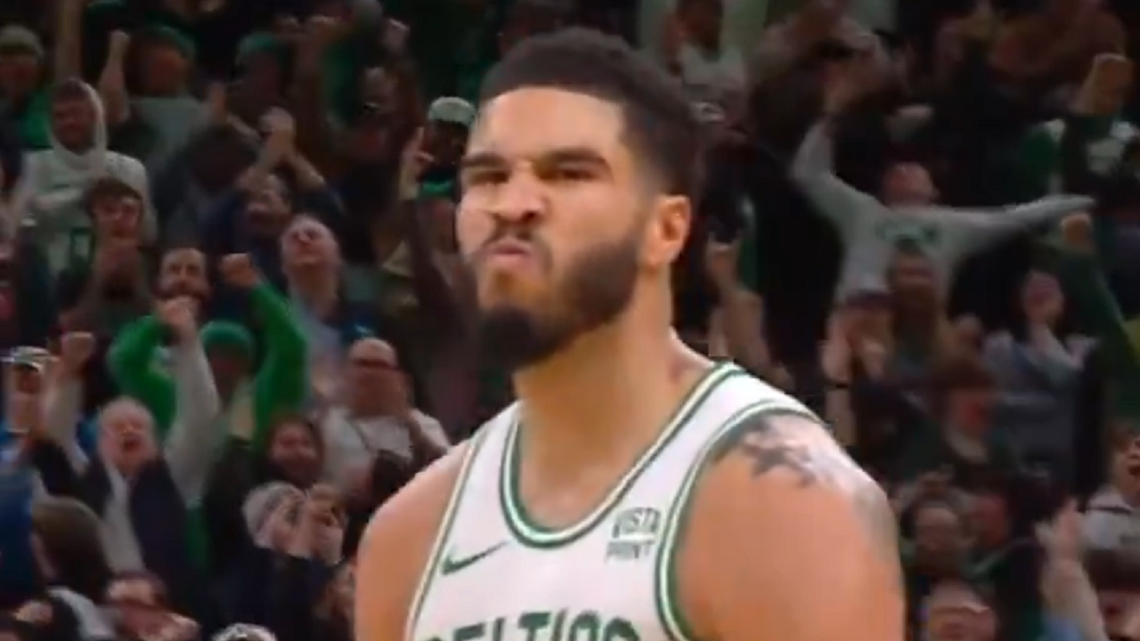 Джейсон Тейтум / Скриншот трансляции Джейсон Тейтум / Скриншот трансляции