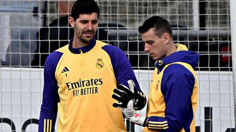 Лунин и Куртуа / фото Relevo Лунин и Куртуа / фото Relevo