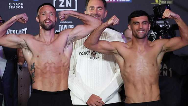 Тейлор і Кеттеролл / фото Matchroom Тейлор і Кеттеролл / фото Matchroom