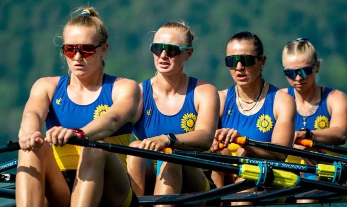 Українська жіноча парна четвірка / rowingukraine.org