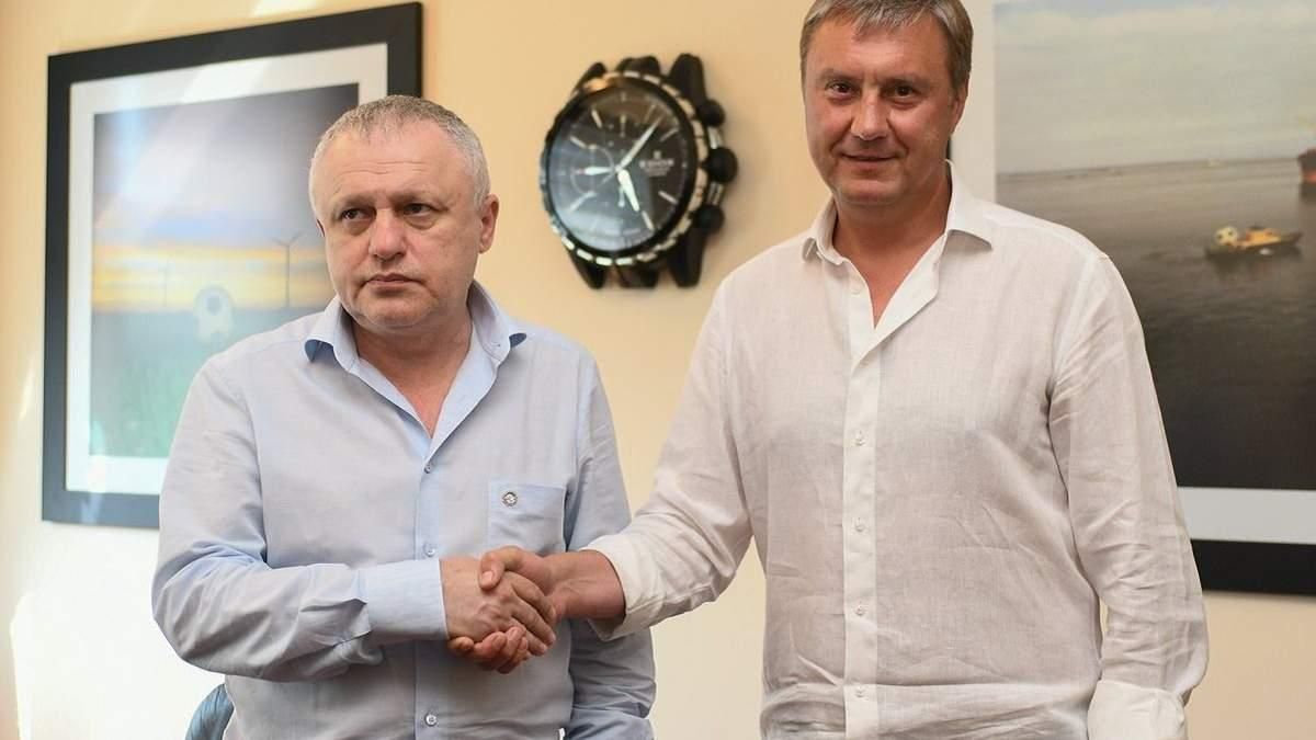 Игорь Суркис и Александр Хацкевич / Фото ФК Динамо 