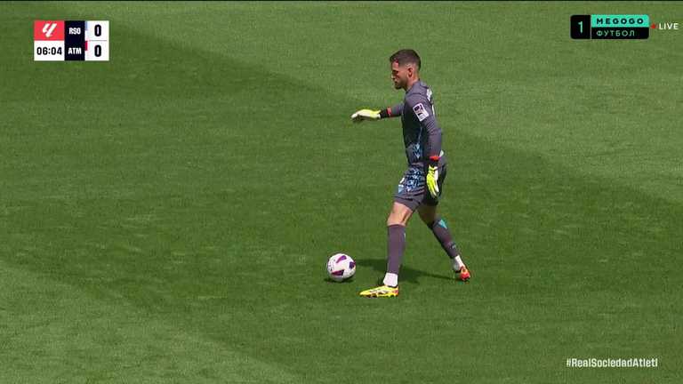 Реал Сосьедад - Атлетико / скриншот трансляции Реал Сосьедад - Атлетико / скриншот трансляции